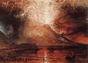 Joseph Mallord William Turner Volcano erupt oil